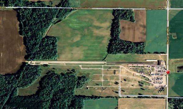 Mid-Michigan Motorplex - Aerial